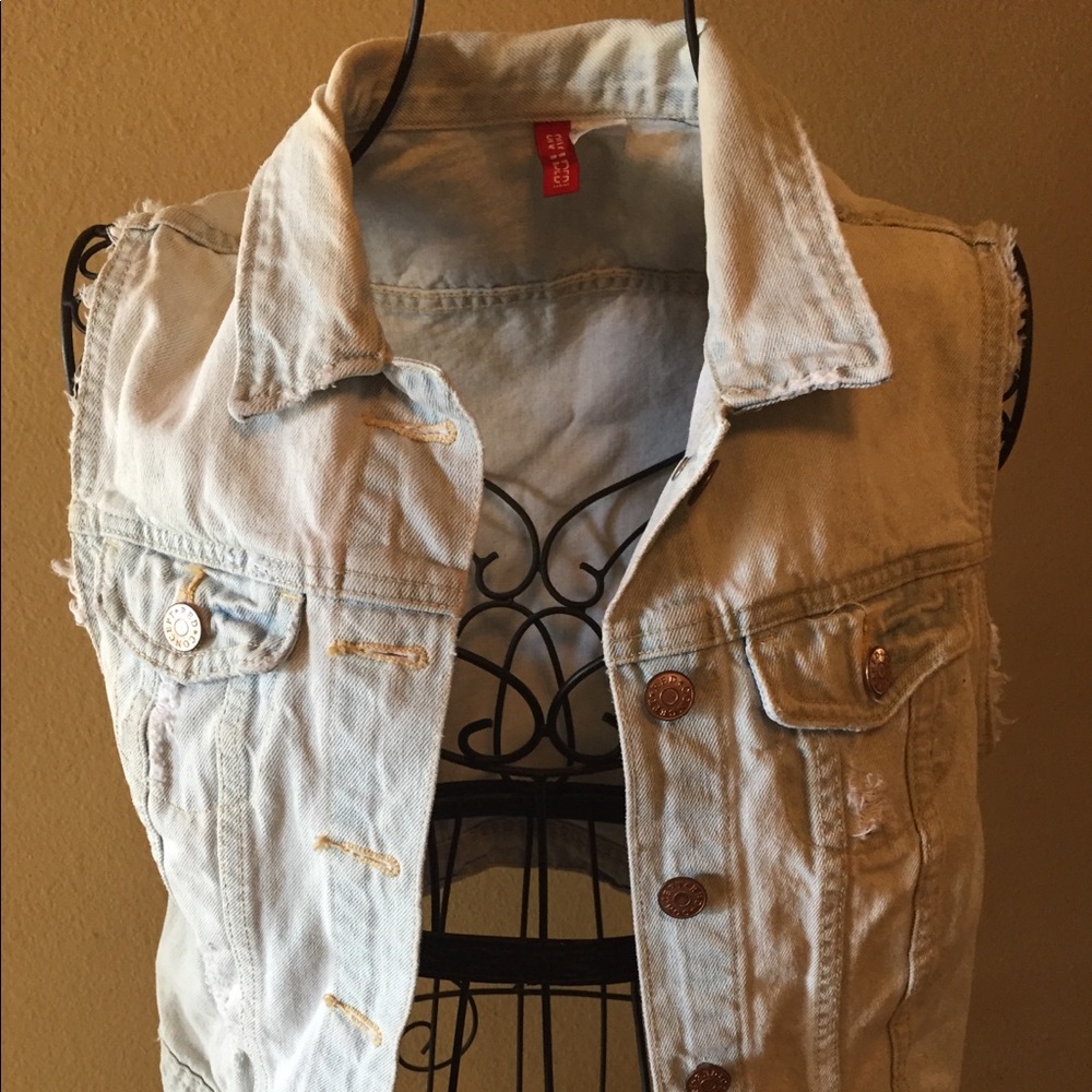 Denim vest